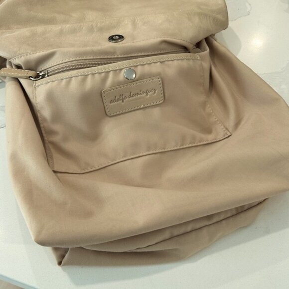 Adolpho Dominguez Large Leather Shoulder Bag - Picture 10 of 15